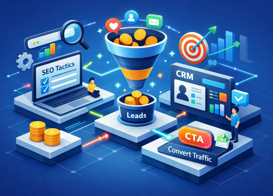 SEO Lead-Gen Playbook: 12 Tactics to Convert Traffic